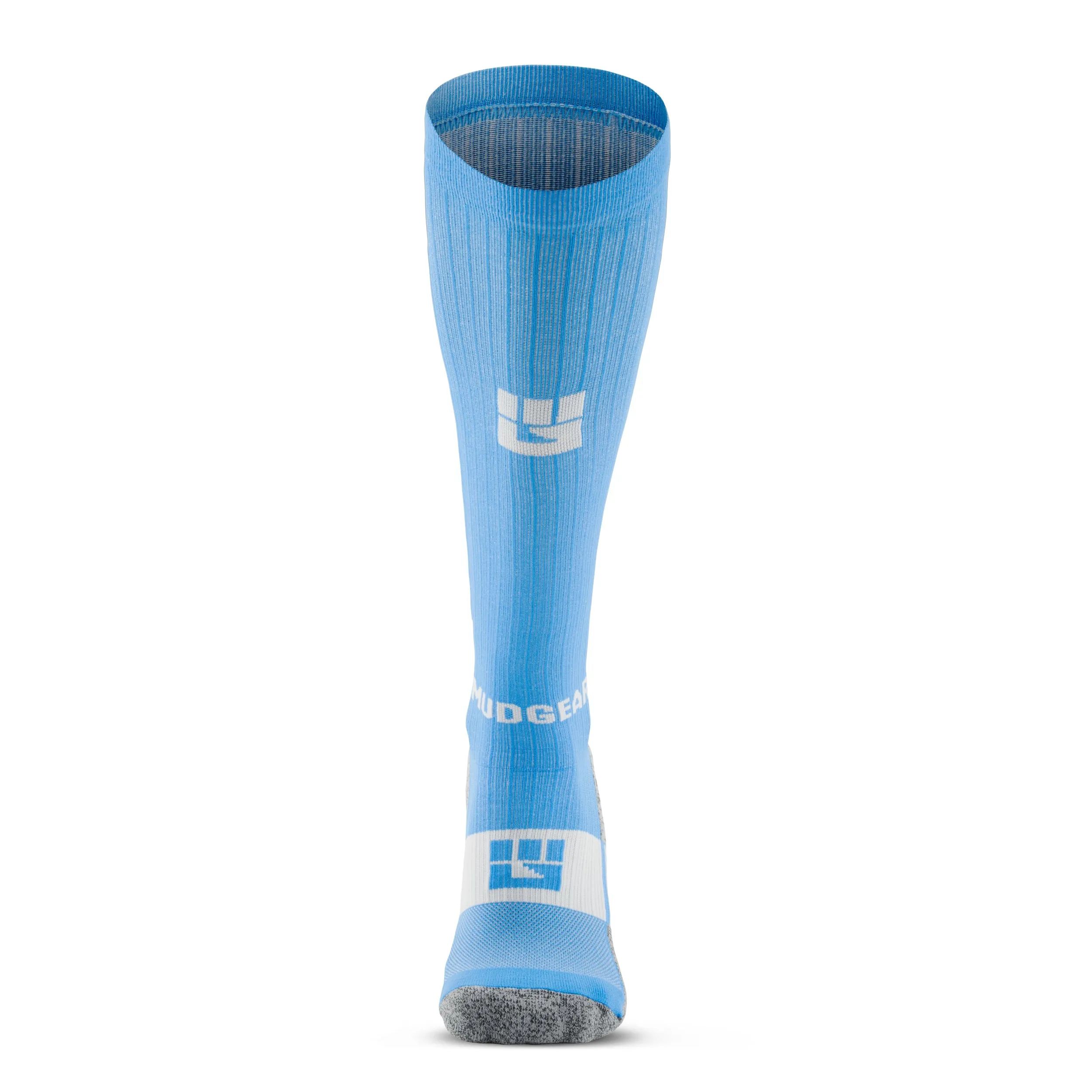 Tall Compression Socks (Neon Blue)