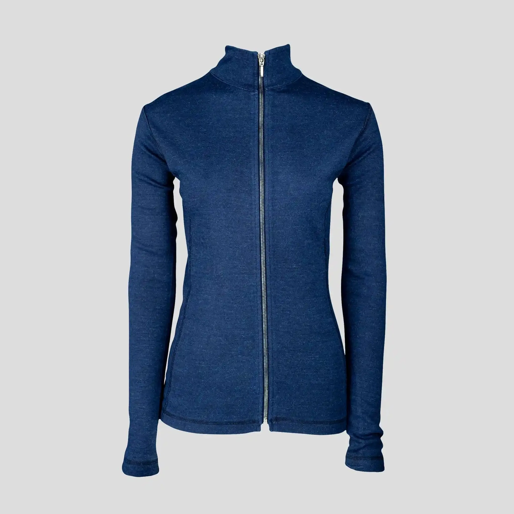 Women's Alpaca Wool Jacket: 420 Midweight Full-Zip