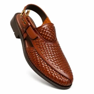 Woven Leather Sandal
